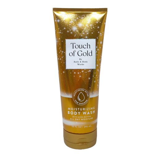 Bath & Body Works Touch of Gold Moisturizing Body Wash & Lotion Duo with Natural Oats Soap - Full Size