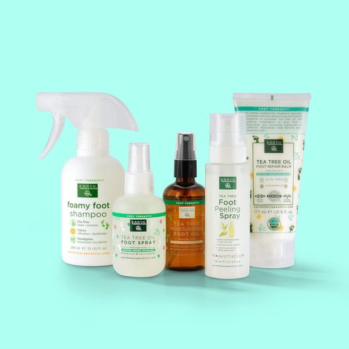 Earth Therapeutics Tea Tree Oil Foot Balm - Hydrating Formula with Aloe Vera & Chamomile - 6 Oz for Soft, Smooth Feet