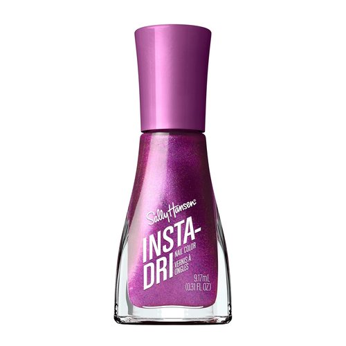 Sally Hansen Insta-Dri Nail Polish - Quick Dry, Long-Lasting Shine | Deep Royal Purple | 66 The Queens Velvet