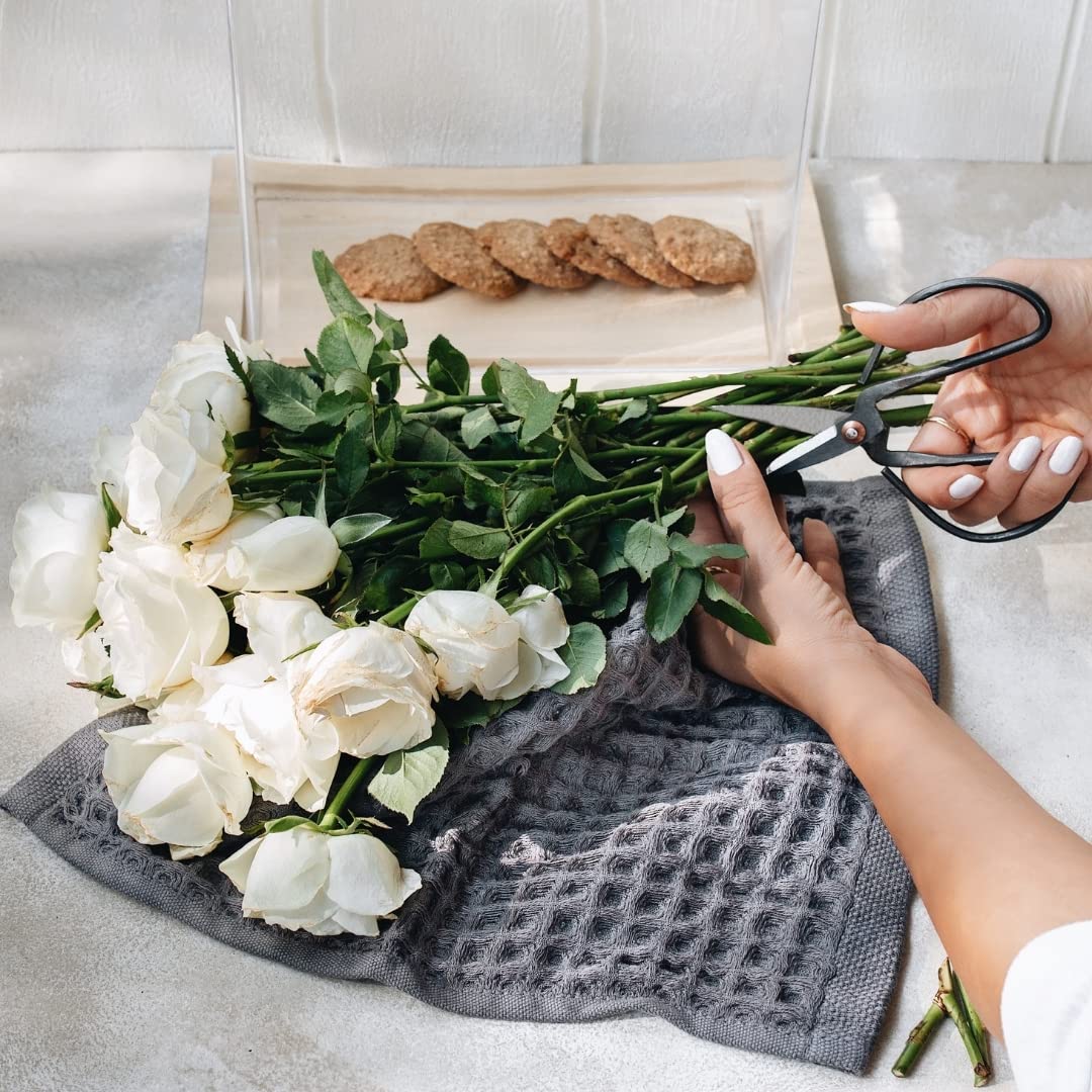 sea me at home Waffle Washcloths Set, 100% Turkish Cotton