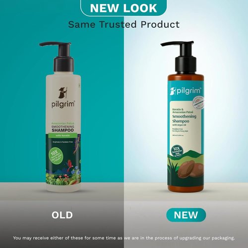 Pilgrim Patuá & Keratin Hair Smoothing Shampoo - Anti-Frizz Formula for Soft, Shiny Hair | Sulfate-Free | 6.76 Fl Oz (200ml)