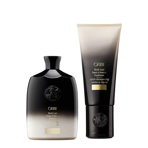 Oribe Gold Lust Repair & Restore Shampoo & Conditioner Bundle - Revitalize & Nourish Hair