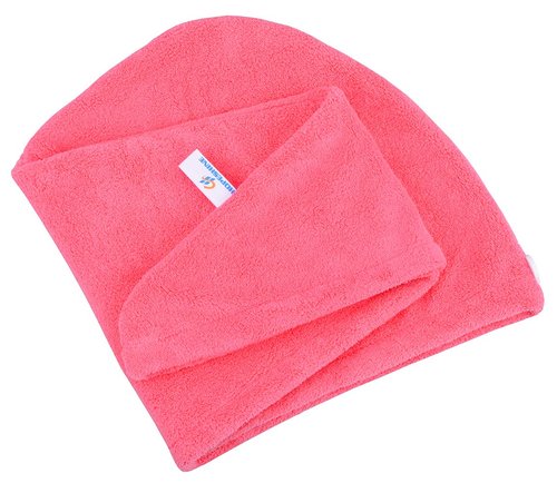 HOPESHINE Hair Towel - Soft Shower Turban Wrap for Quick Drying | 3-Pack in Blue, Purple & Rose Red