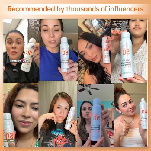 Reef Safe Sunscreen Spray SPF 50+ | Broad Spectrum UVA/UVB Protection | 5.07oz Travel Size