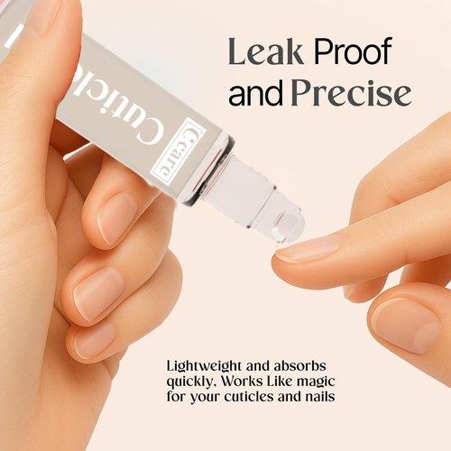 C CARE Fragrance-Free Cuticle Oil - Natural Hydrating Nail Treatment for Damaged Skin & Thin Nails | 10ml