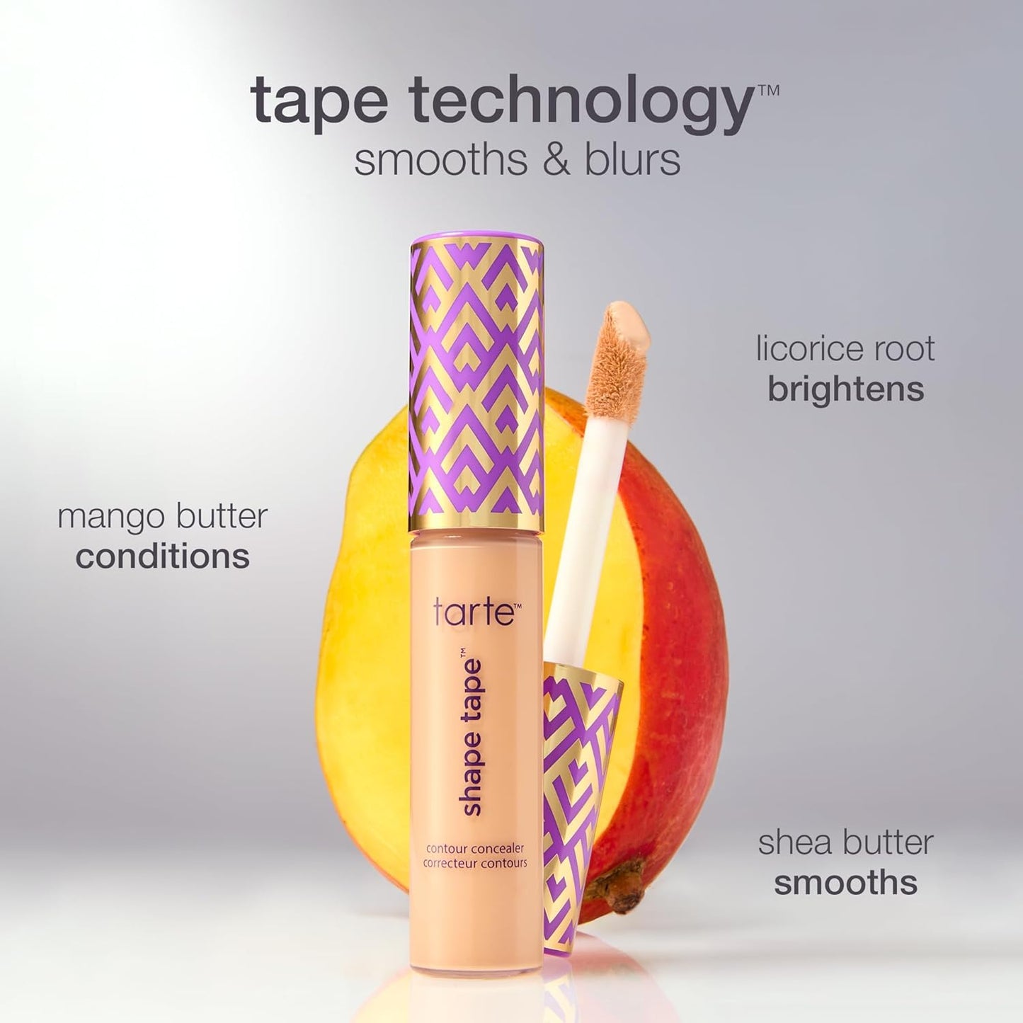 Tarte Shape Tape Concealer - Full-Coverage, Creaseless Soft Matte Finish, Vegan & Cruelty-Free, 16hr Longwear