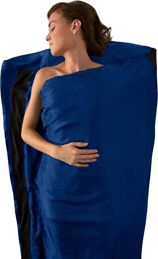 Sea to Summit Premium Silk Sleeping Bag Liner - Lightweight & Compact Travel Accessory