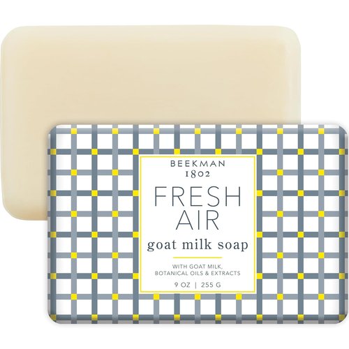 Beekman 1802 Goat Milk Body Care Bundle - Moisturizing 9oz Soap & 12.5oz Lotion | Fresh Citrus Scent