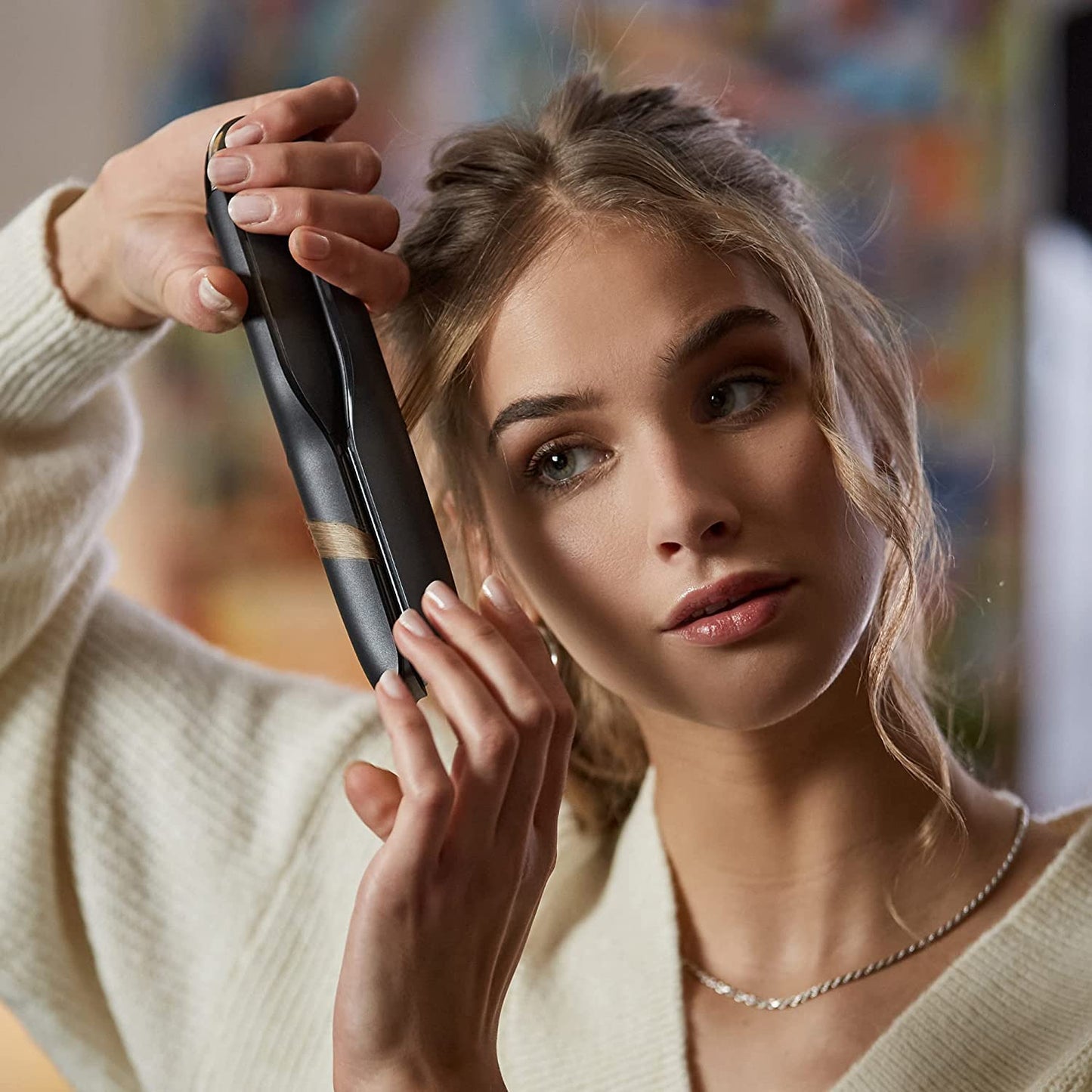 GHD Unplugged Styler - Cordless Flat Iron for Effortless Styling Anywhere