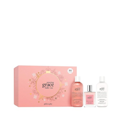 Philosophy Amazing Grace Ballet Rose Eau de Toilette Gift Set - 3 Piece, 18 Fl. Oz.