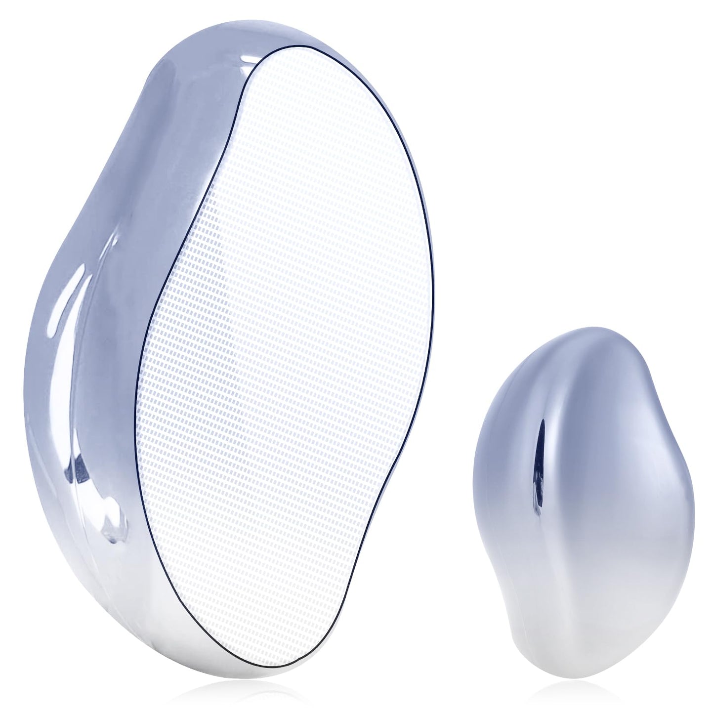 Hoyesch Crystal Hair Eraser for Women & Men, Reusable Crystal Hair Remover, Painless Exfoliation Tool for Back, Arms, Legs (Gradient Blue)