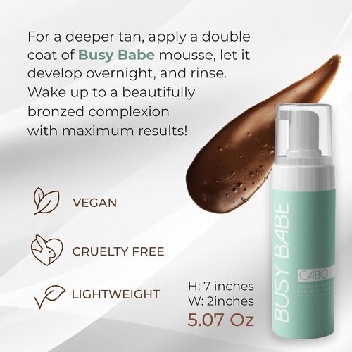Golder Hour Tanning Mousse - Flawless Self Tanner for All Skin Types | Dark Bronze, 200ml