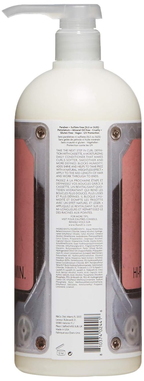 R+Co Cassette Curl Defining Conditioner - Nourishing Superseed Oil Complex | 1000 ml / 33.8 oz