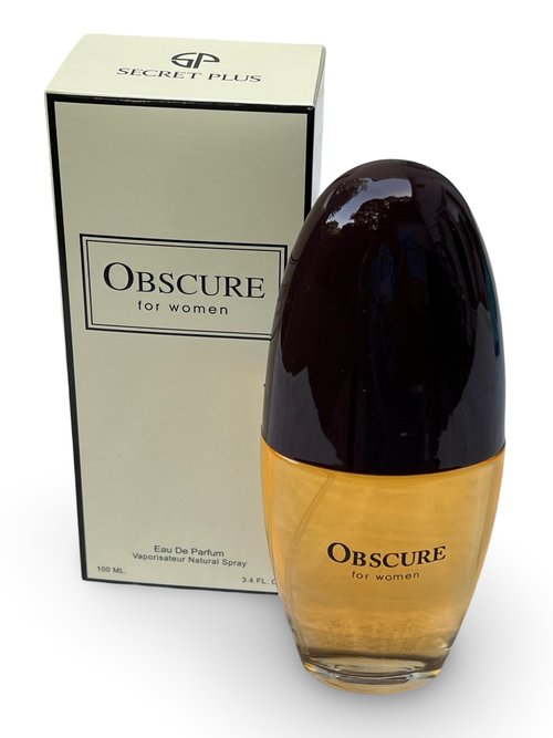Secret Plus Obscure for Women Eau de Parfum Spray, 3.4 Fl Oz, Vanilla, Spices, Amber