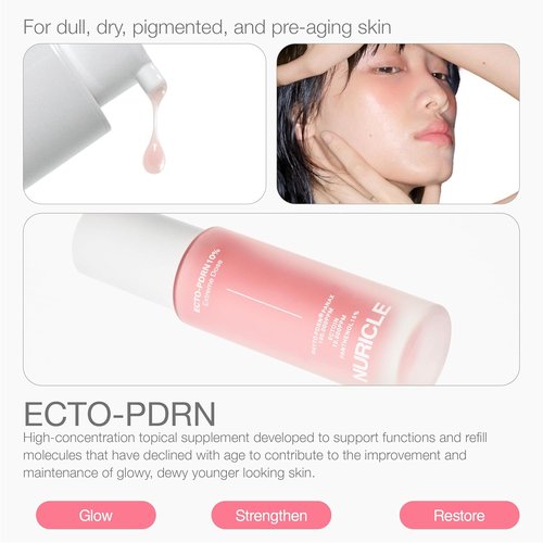 ECTO-PDRN Anti-Aging Serum - 10% Extreme Dose with Vegan PDRN, Ectoin & Panthenol | 30ml