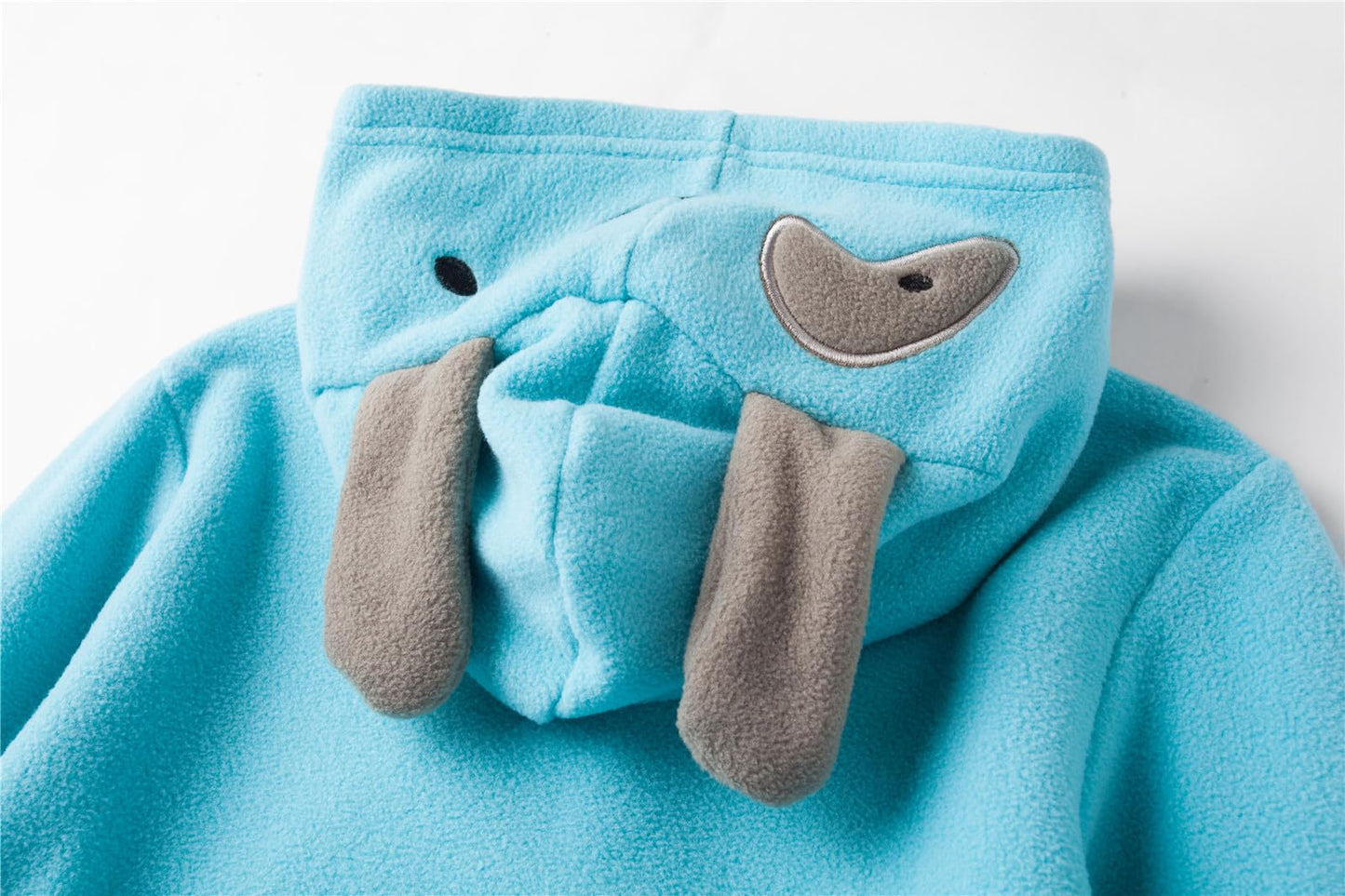 Mud Kingdom Cute Little Boy Fleece Jacket with Hood 3T Blue Dog