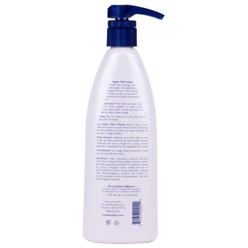 Noodle & Boo Lavender Super Soft Moisturizing Lotion for Daily Newborn and Baby Care