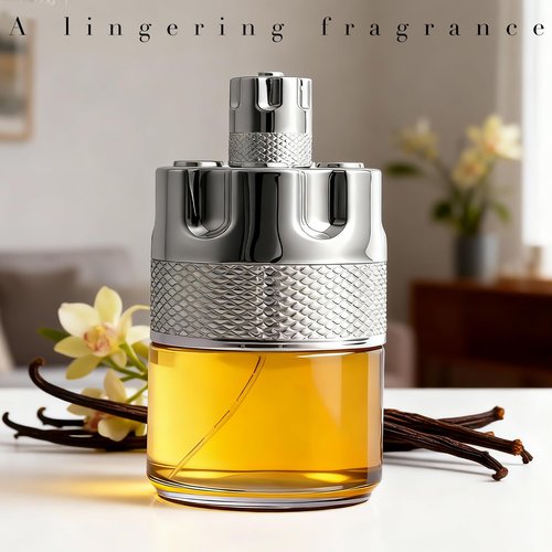 A CENTER Azura Noir Men's Cologne Long Lasting Woody Spicy Eau de Parfum 100ml Fresh Citrus & Vetiver Fragrance Gift Day to Night Cologne