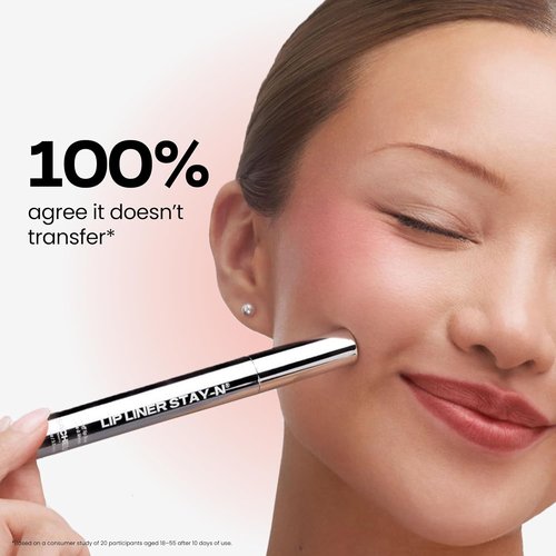 Sacheu Lip Liner - Long Lasting Waterproof Lip Tint with Hyaluronic Acid & Vitamin E | Vegan, Transfer Proof Matte Finish (p-INKED)