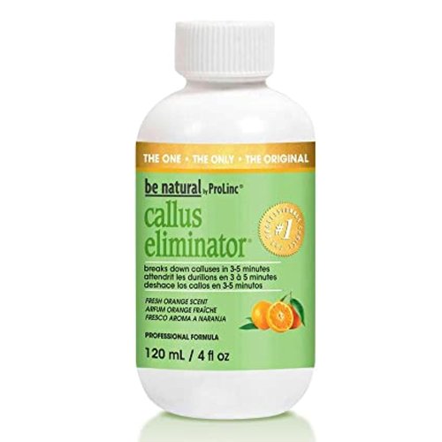 ProLinc Be Natural Callus Eliminator - Professional Callus Remover with Refreshing Orange Scent | 4 fl oz