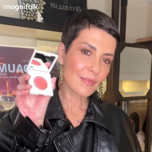 Magnifaik Cream Blush to Powder - Innovative Vegan Face Makeup for Long-Lasting Buildable Color | 0.12 oz