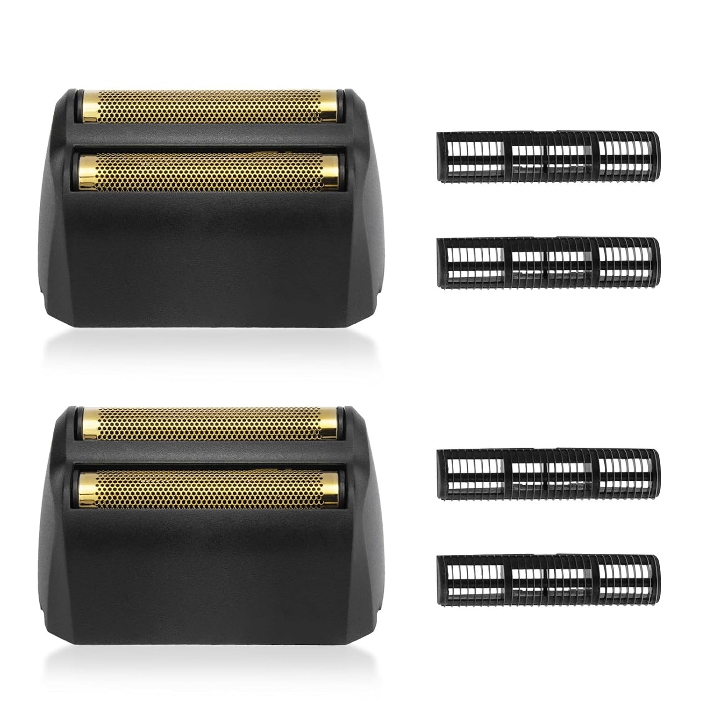 Wahl 5 Star Series Shaver Foil Head - Replacement Cutter Bar for Close Shaving | 2 Pack, Black