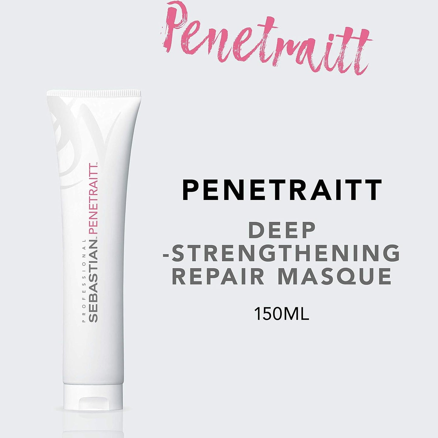 Sebastian Professional Penetraitt Rescue Repair Mask - Revitalize Damaged & Color Treated Hair | 4.9 fl oz