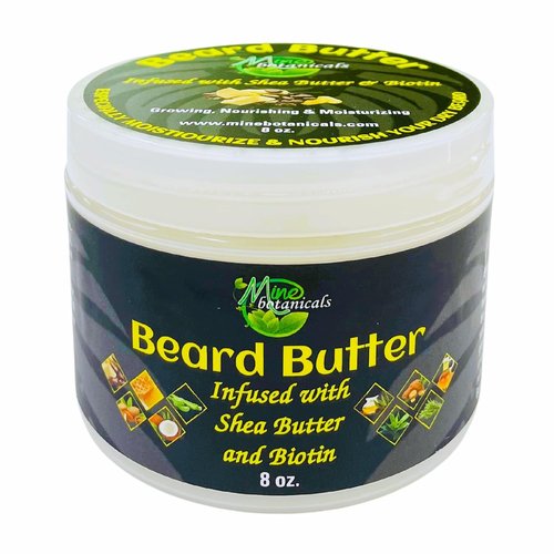 Mine Botanicals Beard Butter - Nourishing Formula for Soft, Manageable Facial Hair | 4 oz