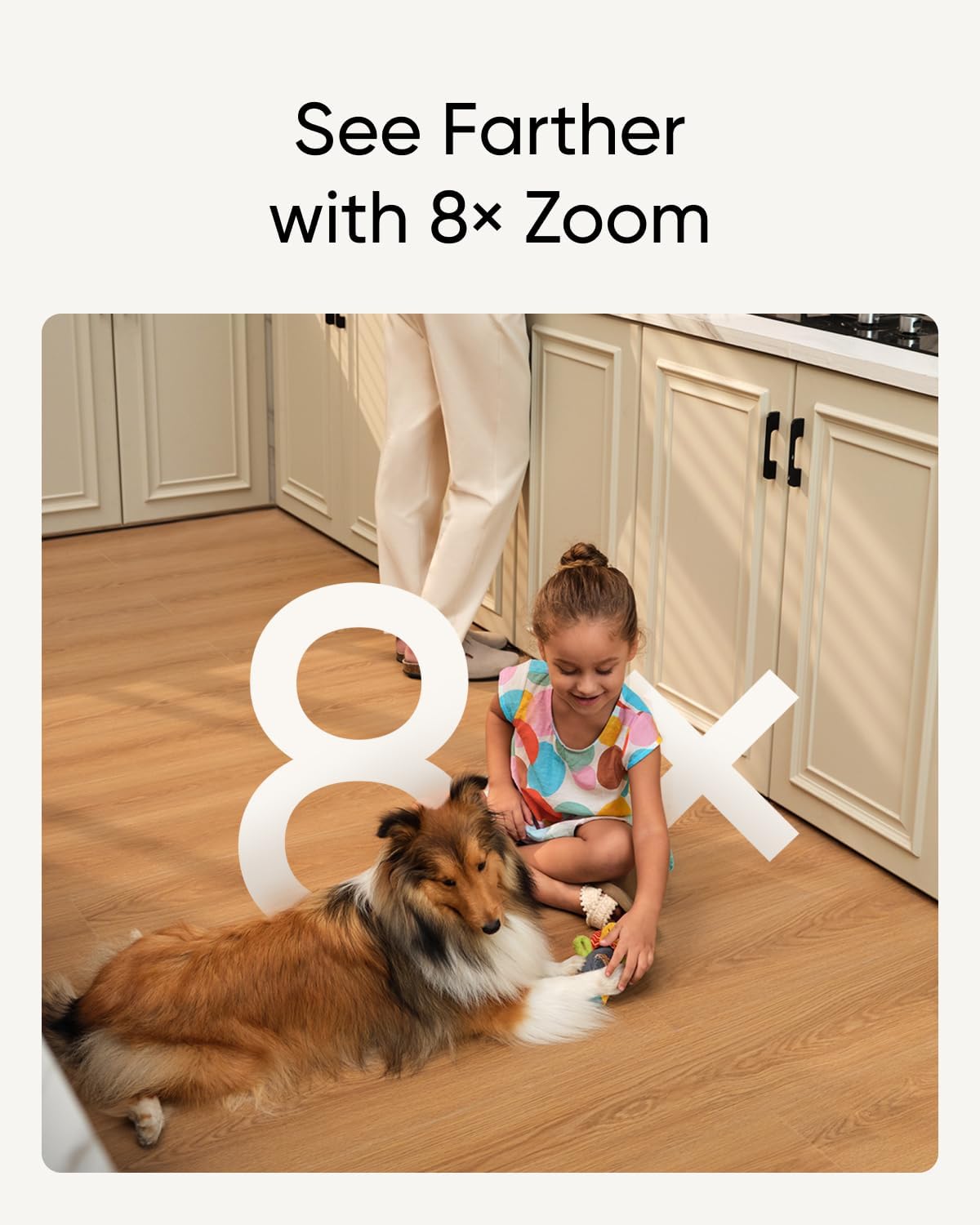 Eufy Security 4K UHD Indoor Camera - Dual Cameras with 8× Zoom & 360° Pan/Tilt Functionality