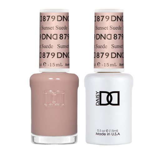 DND Gel Polish Set - Sheer Collection | UV/LED Gel & Air Dry Nail Lacquer Duo, 0.5 Fl Oz Each