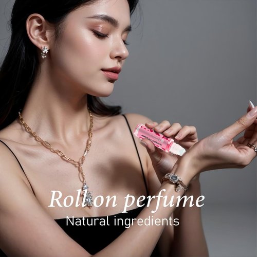 DIBALA Pheromones Perfume for Women,Long Lasting Natural Roll On Perfume Oil 10ml (0.34 fl oz)