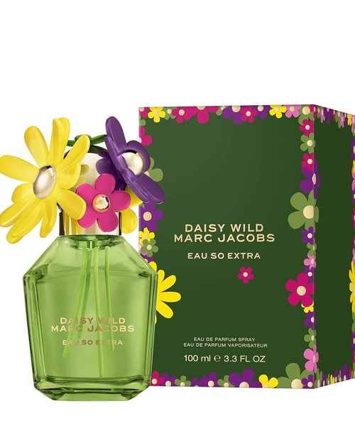Marc Jacobs Daisy Wild Eau So Extra Eau de Parfum - Gourmand Floral Women's Fragrance with Banana, Pear Nectar & Vanilla