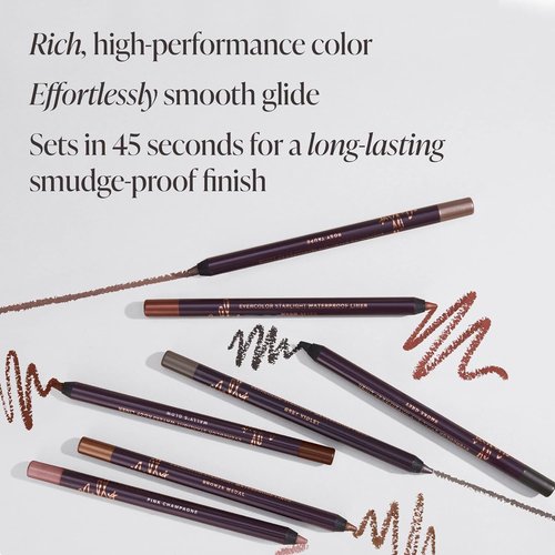 Mally Beauty Evercolor Starlight Waterproof Eyeliner - Smudge-Proof, Longwear Creamy Gel - Bronze Medal