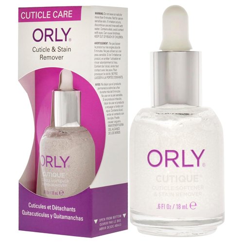 Orly Cuticle & Stain Remover - Nourishing Nail Treatment for Women | 0.6 oz