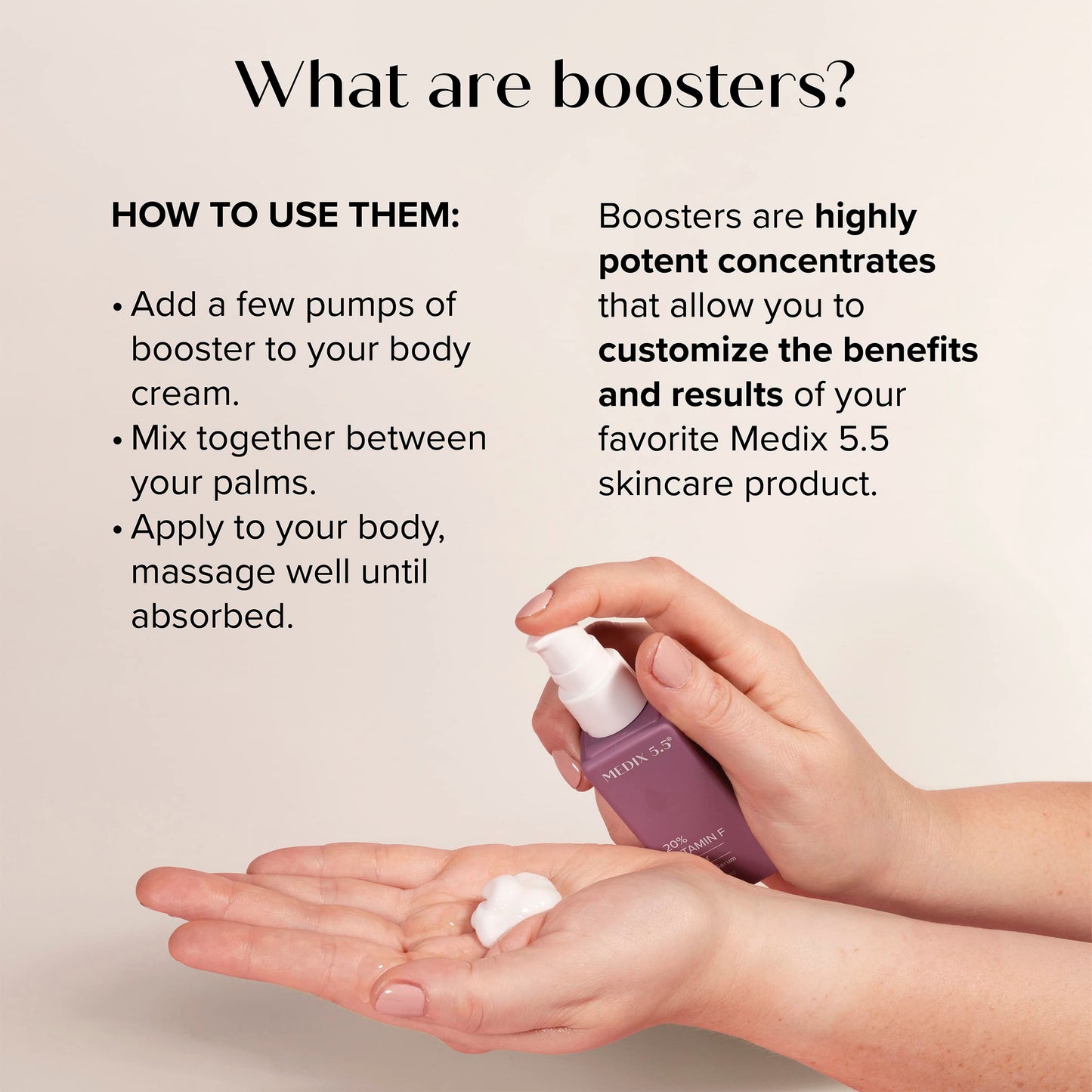 Medix 5.5 Vitamin C Anti-Aging Cream + 20% Vitamin F Anti-Aging Booster Serum