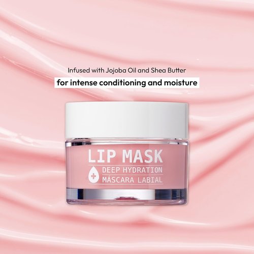 Ruby Kisses Intensive Lip Mask - Ultra Hydrating Formula with Jojoba Oil & Shea Butter for Nourished Lips