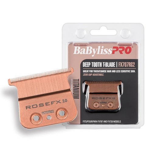 BaBylissPRO Replacement T-Blades - Deep-Tooth Blades for Hair Trimmers FX787, FX799 & LoPROFX FX726, FX729