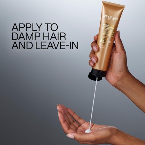 Redken All Soft Moisture Restore Leave-In Treatment For Dry, Brittle Hair - Hair Treatment For Humidity, Heat and Frizz Protection