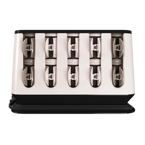 Remington Shine Therapy Hot Rollers Set - Argan Oil & Keratin Treatment for All Hair Lengths