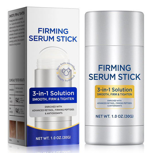 Skiennix Retinol Firming Serum Stick - 3-in-1 Anti-Aging Solution for Face, Neck & Body - 1 Oz