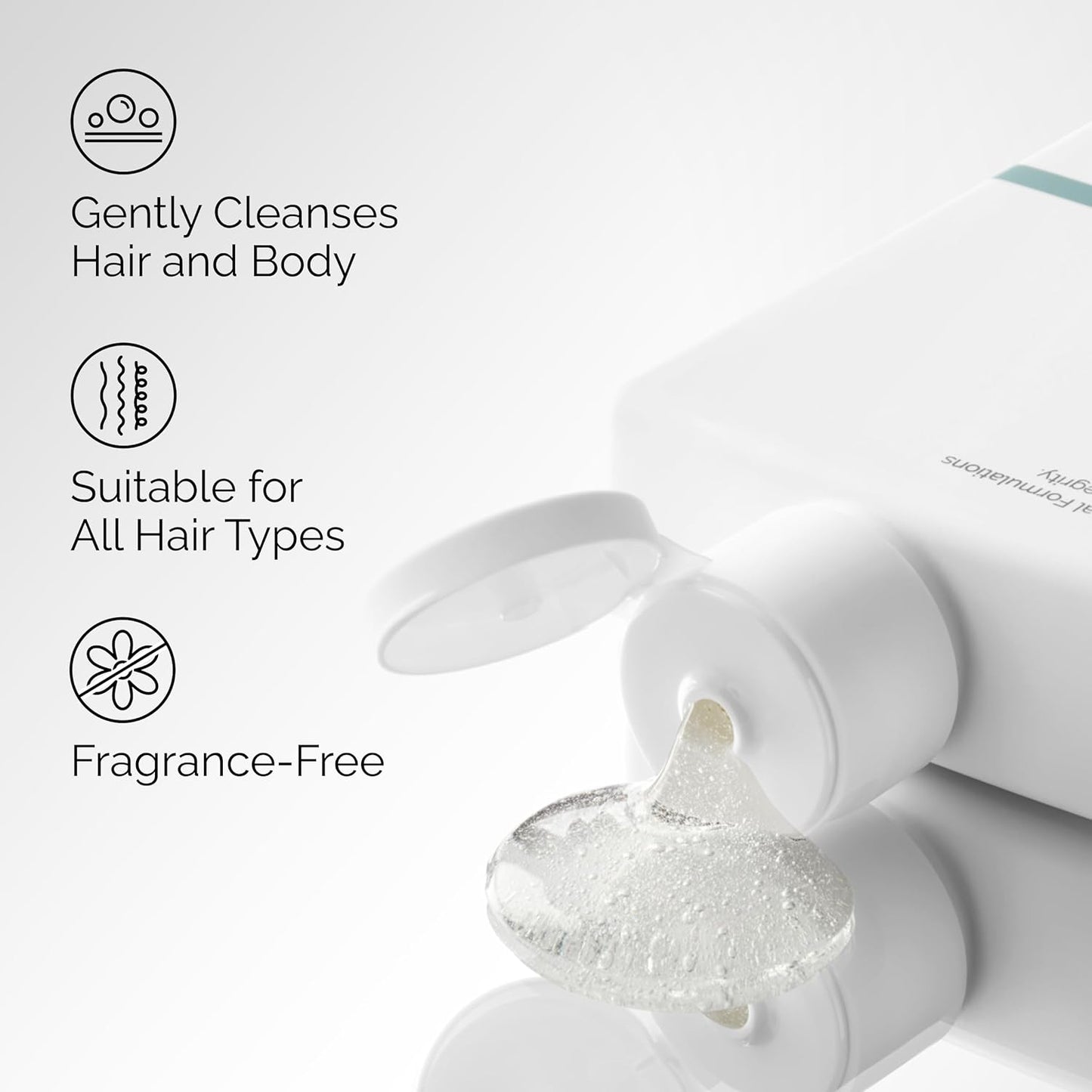 The Ordinary Sulphate 4% Cleanser - Gentle Fragrance-Free Shampoo & Body Wash | 8.1 Fl Oz