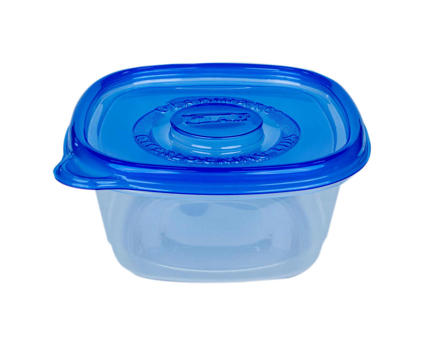 Glad GladWare To Go Snack Food Storage Containers - Medium Round - Meal Container Holds up to 24 Ounces of Food - Lock Tight Seal, 4 Count