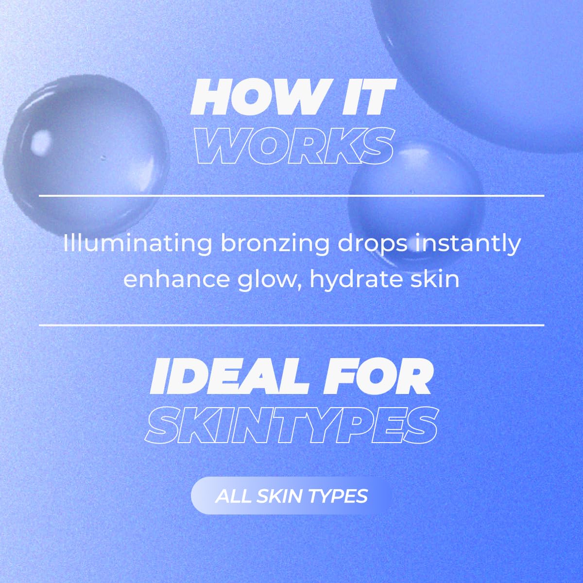 Vitamasques Bronzing Drops - Clean & Skin-Friendly Tanning Solution for a Radiant Glow | Fragrance-Free, Dermatologist Tested