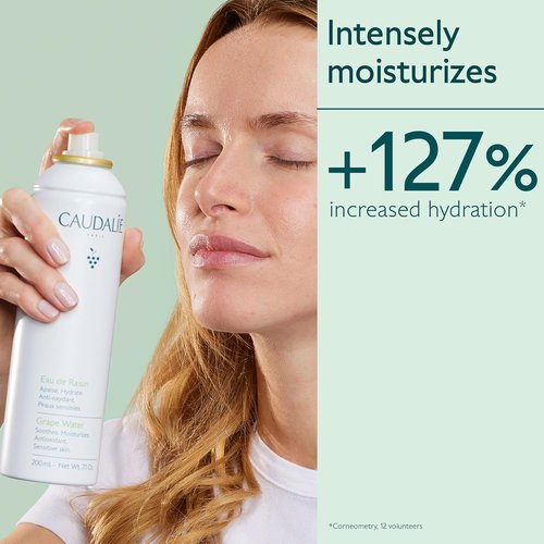 Caudalie Grape Water Face Mist - Hydrating & Refreshing Spray for All Skin Types