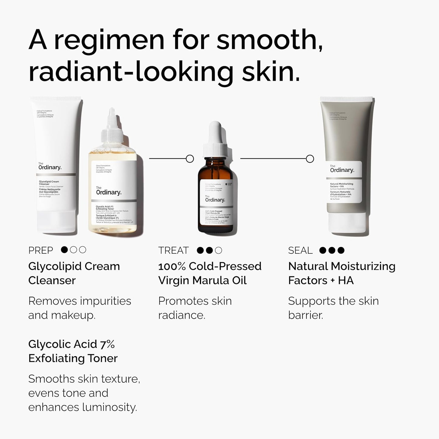 The Ordinary 100% Cold-Pressed Virgin Marula Oil - Antioxidant-Rich Unrefined Oil for Radiant Skin | 1 Fl Oz