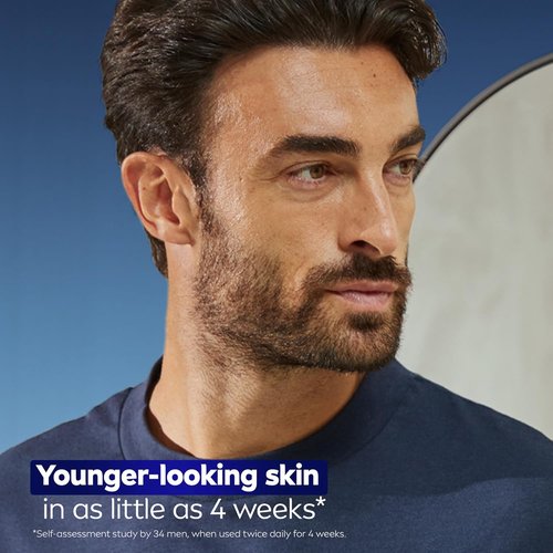 NIVEA MEN Age Defense Face Serum - Fast-Absorbing Formula with Thiamidol & Hyaluronic Acid, 1 Fl Oz