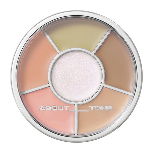 ABOUT TONE Multi Palette - All-In-One Concealer, Corrector & Highlighter for Flawless Coverage