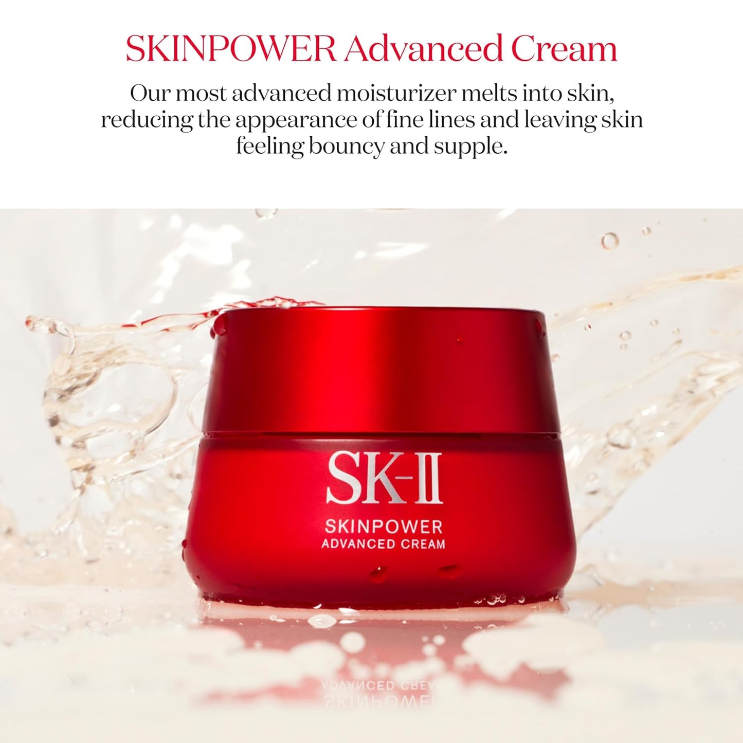 SK-II SKINPOWER Face Moisturizer - Anti-Aging Cream to Reduce Fine Lines & Boost Firmness - Hydrating Formula for Youthful Skin (2.7 oz)