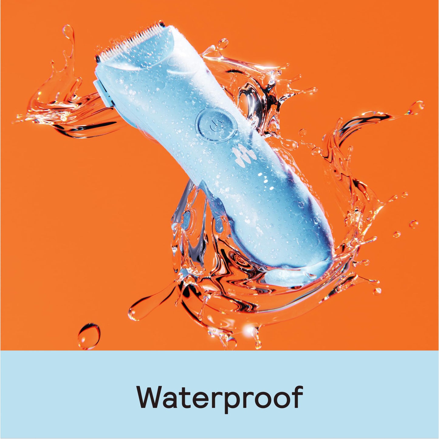 MERIDIAN Trimmer Plus Body & Bikini Hair Manscaping Trimmer, Adjustable Guard, USB-C Charging, Flash Light, Travel Lock, Charging Dock