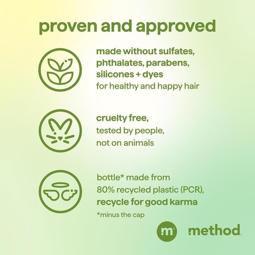 Method Color Protect Shampoo - Mindful Matcha Formula for Color-Treated Hair | Sulfate-Free, 14 oz